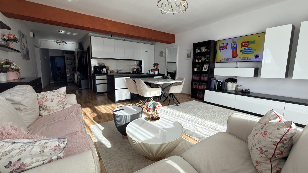 Apartament modern 3 camere 93mpu zona Lupeni