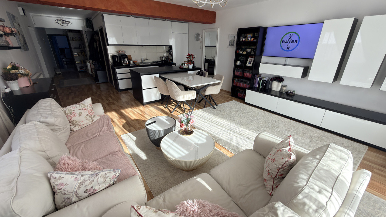 Apartament modern 3 camere 93mpu zona Lupeni