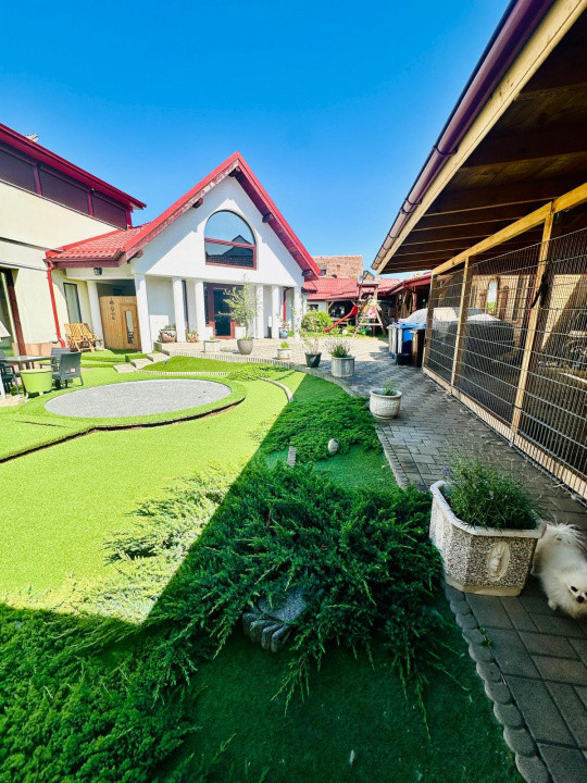 Casa moderna 5 camere 170mpu + 300mp curte Cisnadie