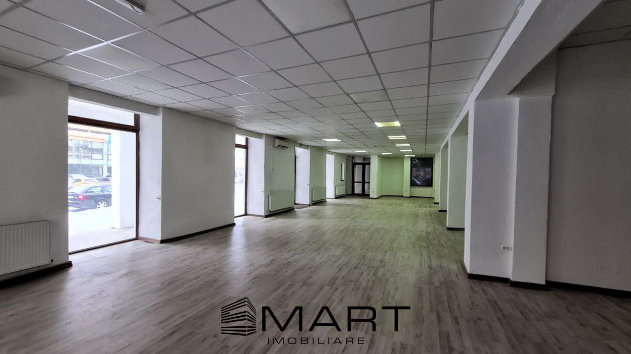 Spatiu comercial 262 mp si terasa de 80 mp zona Gara