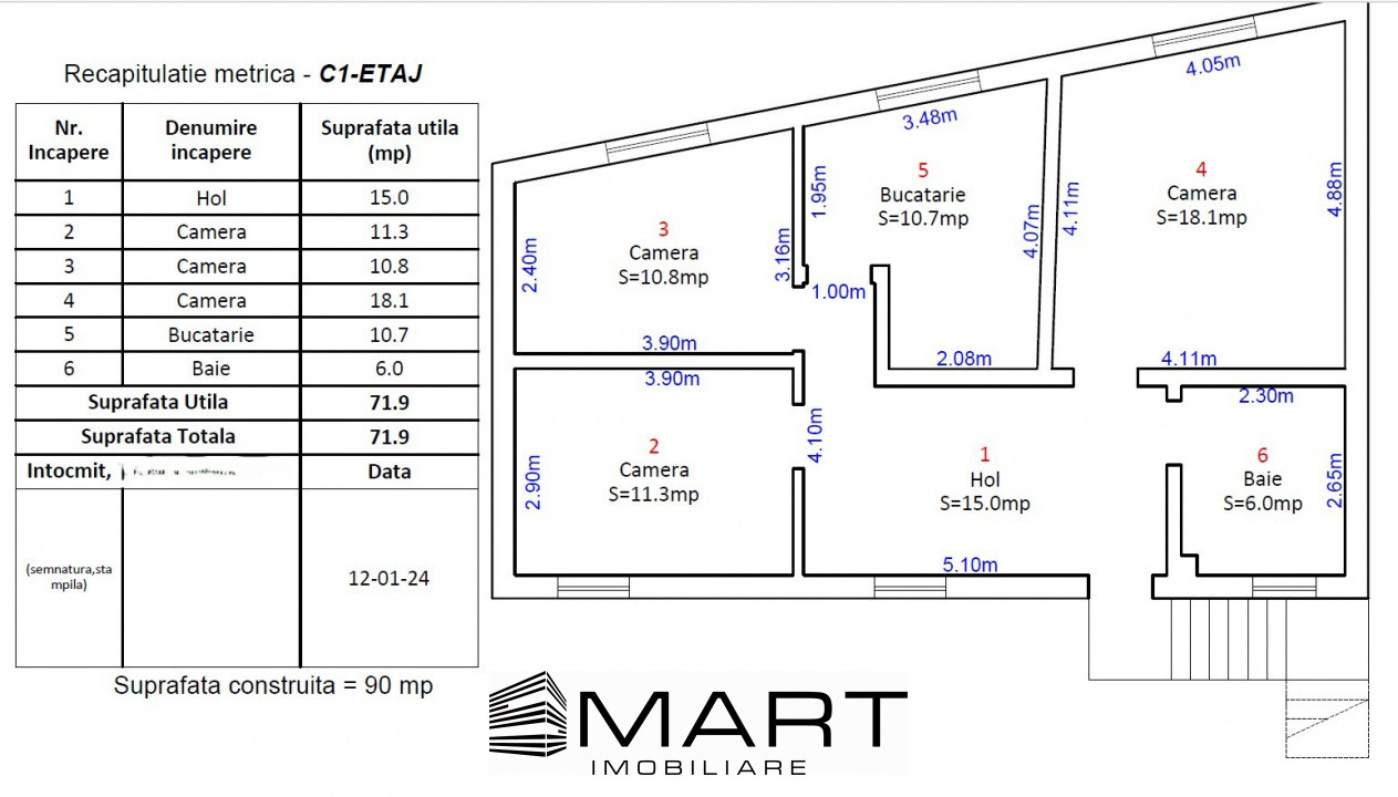 Casa individuala 150mp cartier Strand