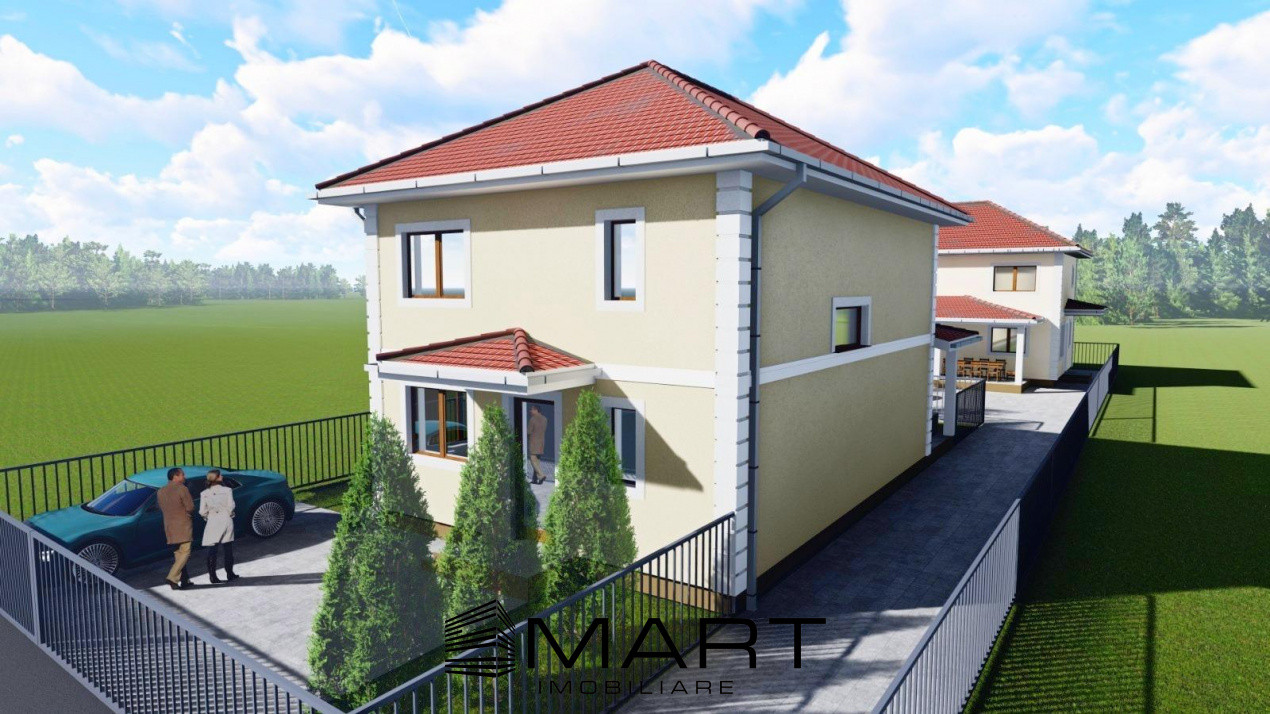 Casa individuala 120mp teren 320mp Selimbar