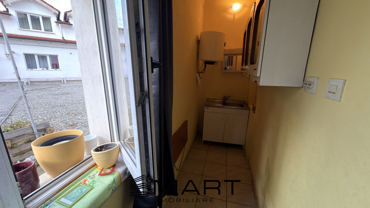 Garsoniera 19mp, parter, zona Piata Cluj