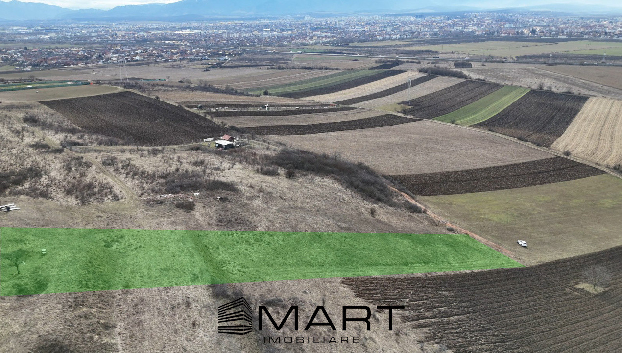 Teren extravilan 4500mp cu autorizatie adapost agrigol in Gusterita