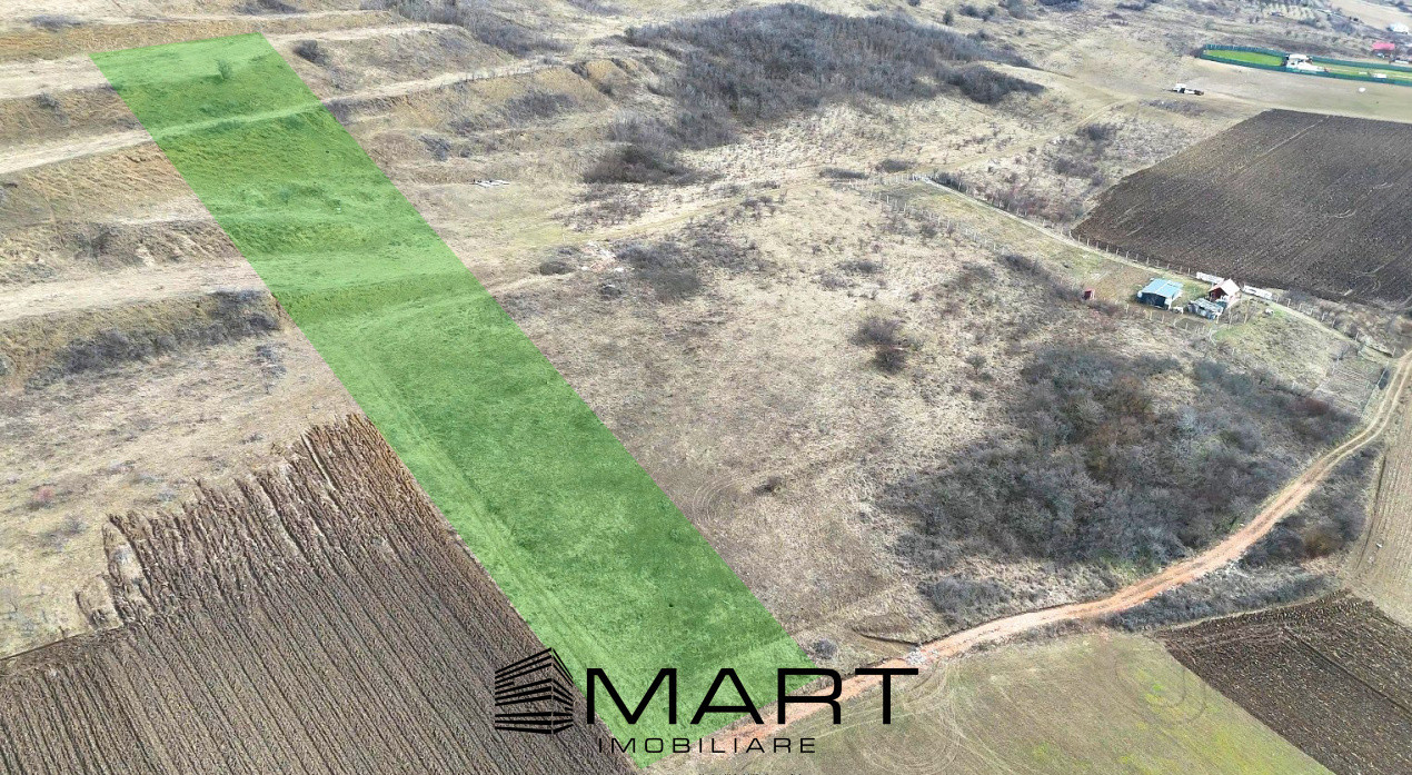 Teren extravilan 4500mp cu autorizatie adapost agrigol in Gusterita