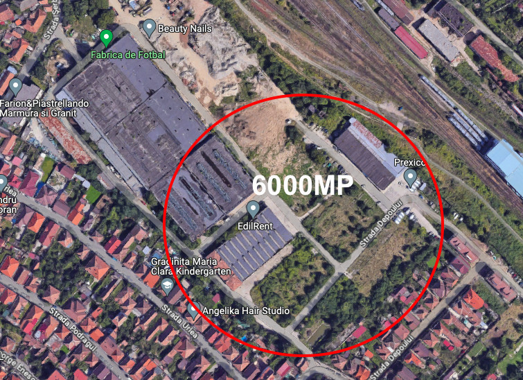 Teren intravilan pentru constructii 6000mp zona Mall Sibiu