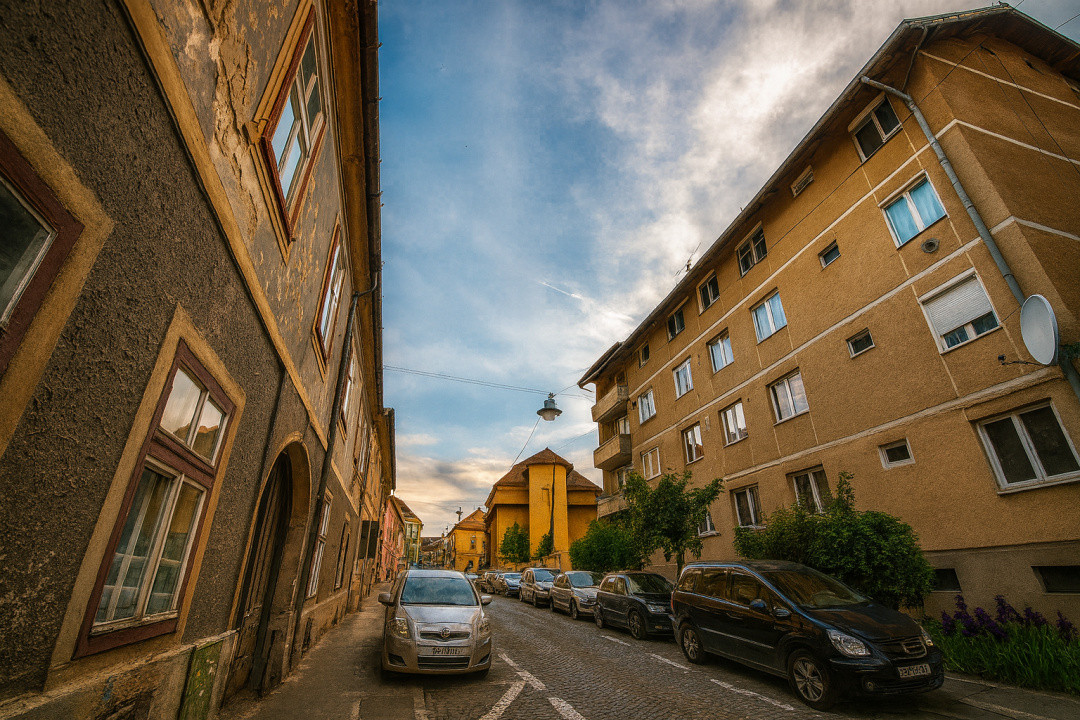 Garsoniera moderna 38mp zona Piata Mare Sibiu