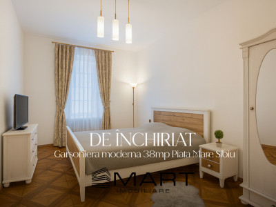 Garsoniera moderna 38mp zona Piata Mare Sibiu