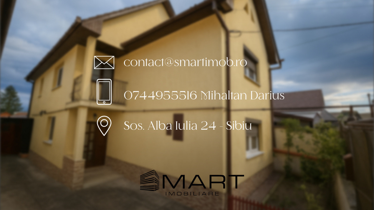 Casa individuala 5 camere/150mpu cu 450mp curte Turnisor