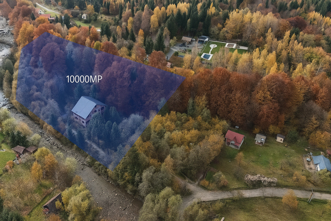 Pensiune 16 camere, teren 7000mp, Valea Avrigului